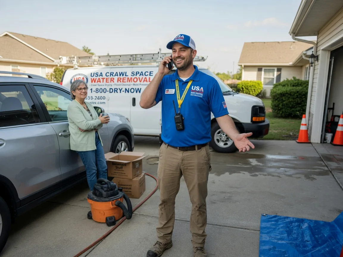 Crawl Space Water Removal Dowelltown, TN FAQs